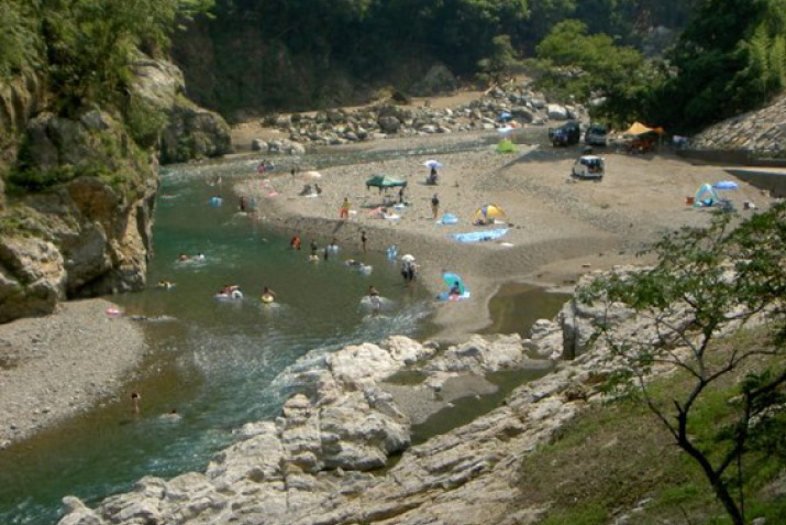 夏休みのからすき谷公園