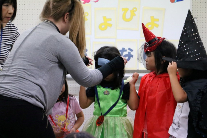 ぴよぴよおはなし会10月はハロウィン